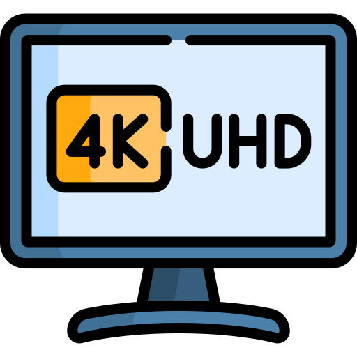 4K Ultra HD Streaming on Large Monitor Screens