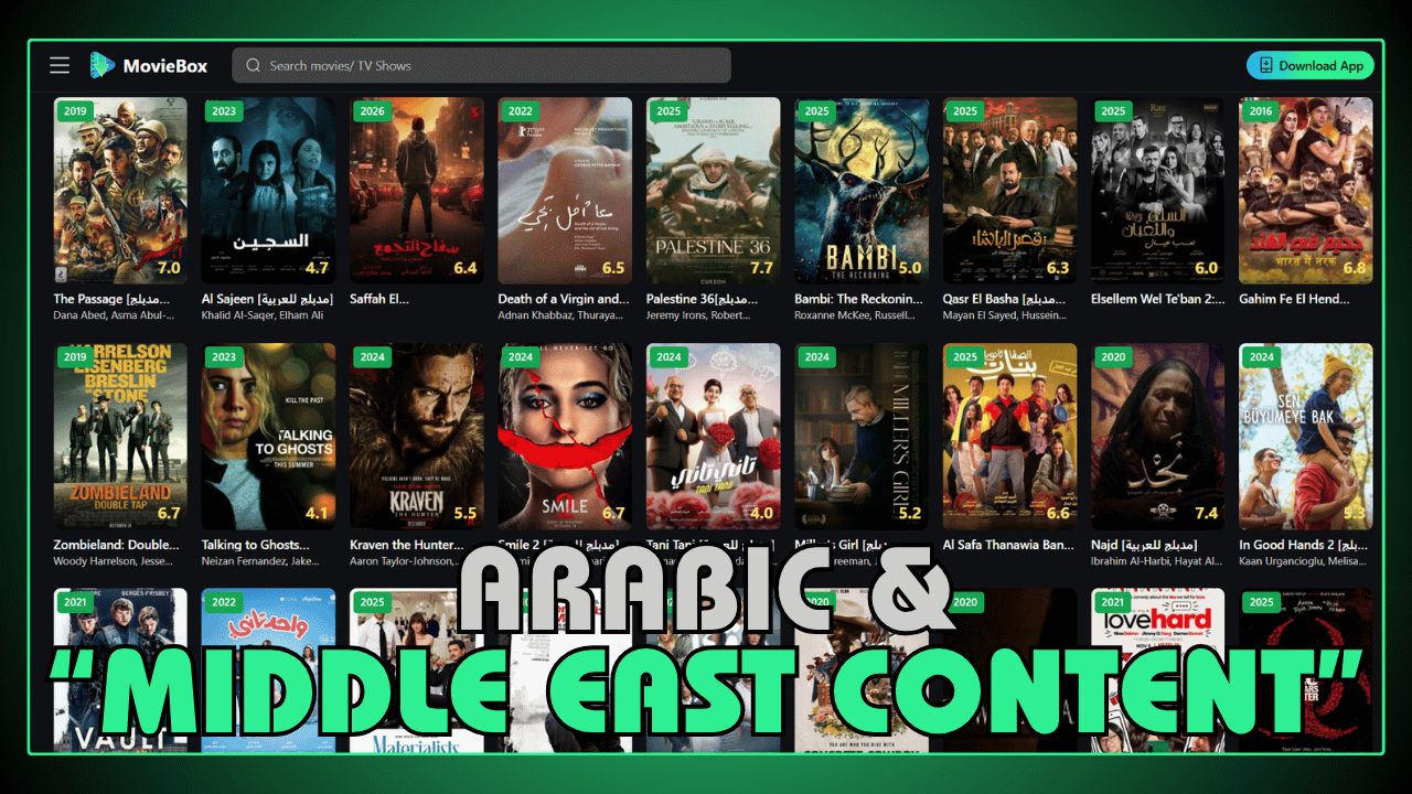 Arabic and Middle Eastern Language Content