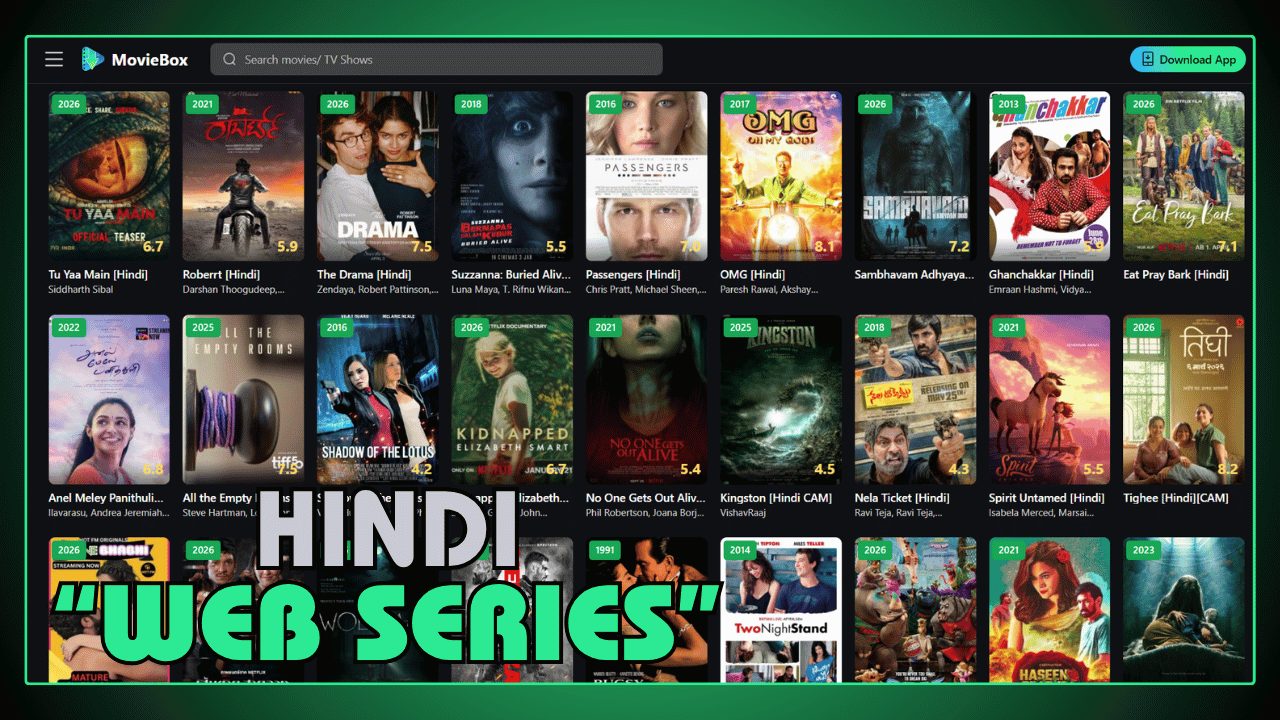 Hindi, Bollywood, and Indian Web Series