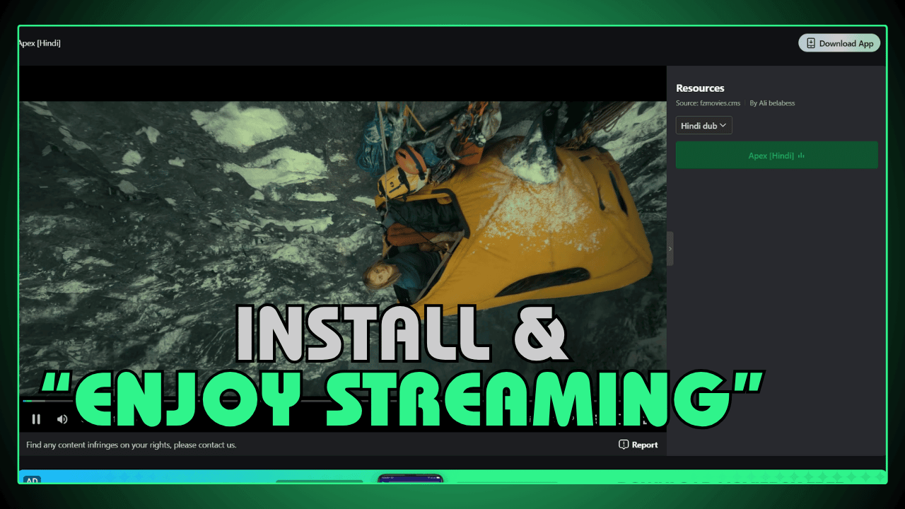 Install and Enjoy Big Screen Streaming