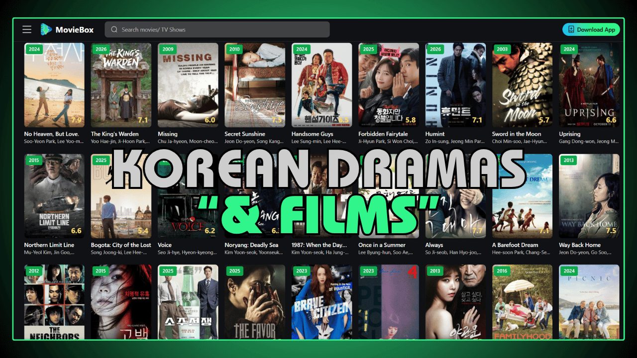 Korean Dramas, Films, and Variety Entertainment