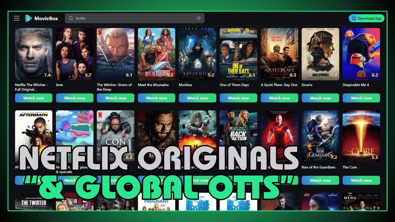Netflix Originals and Global OTT Platform Exclusives