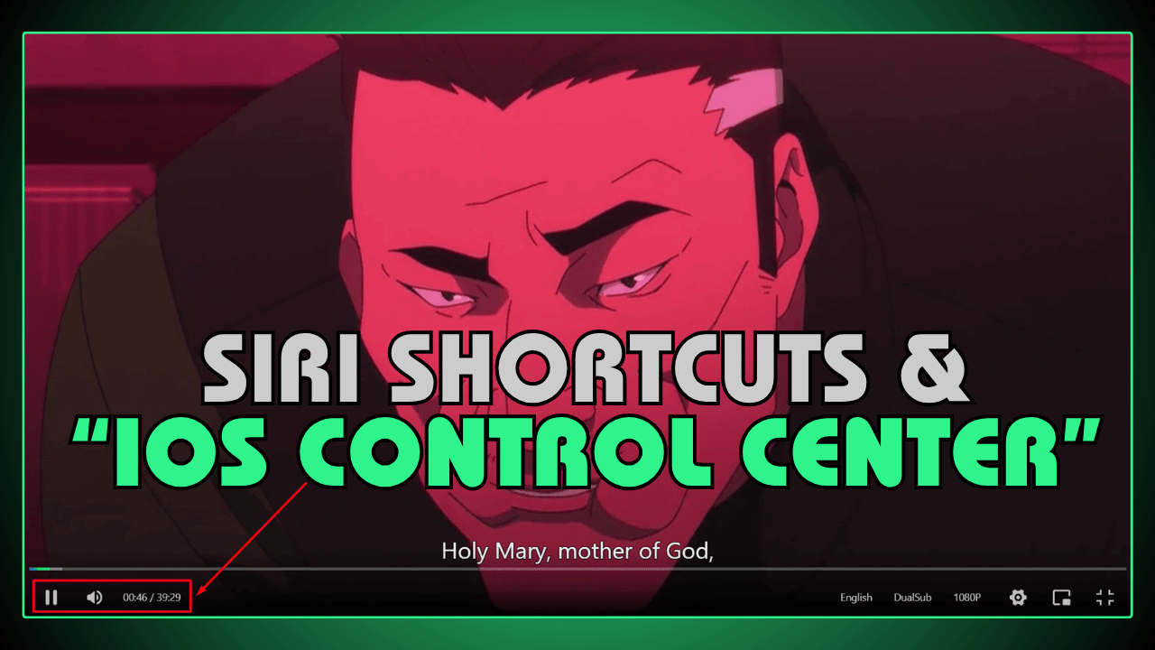 Siri Shortcuts and iOS Control Center Integration