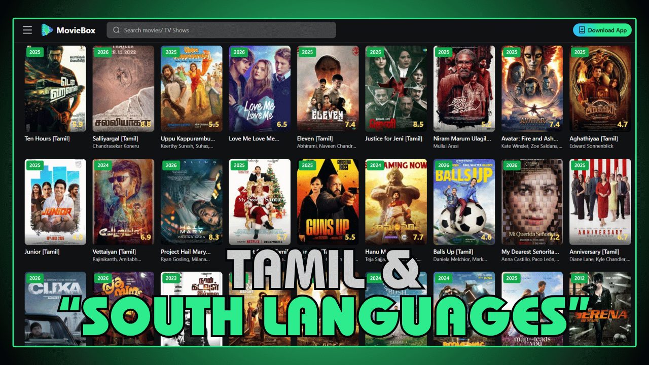 Tamil, Telugu, and South Indian Regional Languages