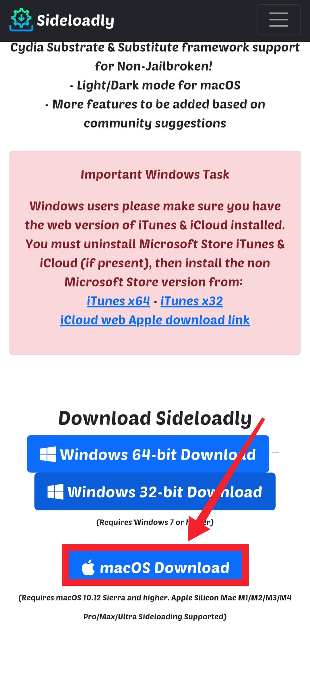Download Sideloadly on PC or Mac